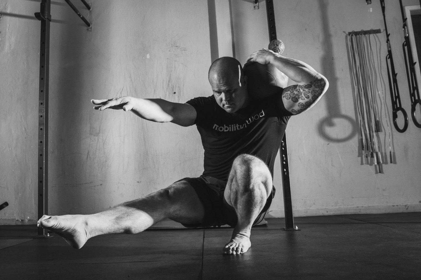 Foto do Kelly Starrett em treino